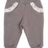 Mamatti Kojenecké tepláčky s kapsami Louka – šedé, vel.74