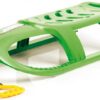 TULIMI Sáňky plastové, 40×102,5x23cm, nosnost 50kg, zelené