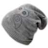 Jarní/podzimní čepice Sovička – šedý melírek, Baby Nellys
