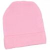 Novorozenecká čepička  – sv. růžová, vel.68
