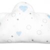 Dětský dekorační polštářek bavlna Mráček, I love Boy Baby Nellys, modrá/bílá