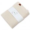 Bambusová deka pro miminko Teddy, 80x100cm – ecru. smetanová