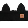 Čelenka Cat s oušky pro děti Hand Made – černá, 4-8 let