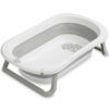 Skládací vanička Foldi – šedá, bílá